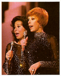 Eydie and Carol Burnett