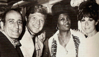 Eydie with Tony Bennett, Steve, and Pearl Bailey
